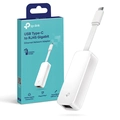 Adaptador de Rede Usb 3.0 Tipo c Para Ethernet Lan Rj45 Gigabit  Ue300c Tp-link - Cor Branco