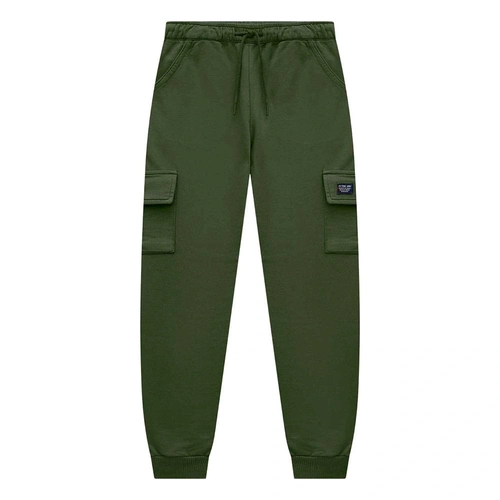 Calça Cargo Jogger Moletinho Onda Marinha - Masculina