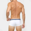 Cueca Lupo Boxer- Kit 2 Peças (Preto/Branco)