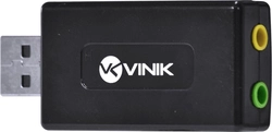 Adaptador Placa de Som Usb 7.1 Canais Virtual Ausb71