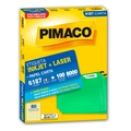 Etiqueta Adesiva Pimaco Carta 6187 12,7 X 44,45mm com 100 Folhas