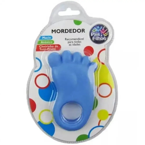 Mordedor Pezinho Azul 7704 - Pais & Filhos 