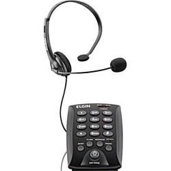 Telefone Headset HST 6000 Preto - Elgin