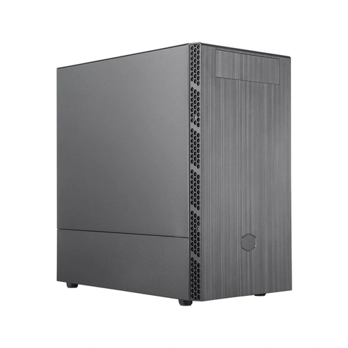 Gabinete Cooler Master Masterbox Mb400l Painel Frontal Em Aço Escovado - Preto - Mcb-b400l-kn5n-s00