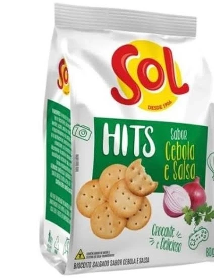 Hits Sabor Cebola e Salsa 80g