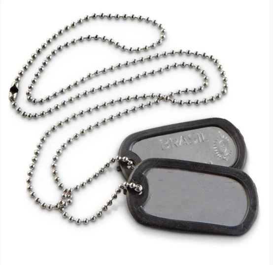 Plaqueta de Identificação Dog Tag (Exército Brasileiro)