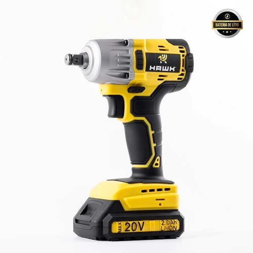 Chave De Impacto 20v 1/2 Bivolt 2ah Li-ion Hw1030i Hawk