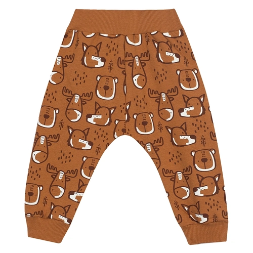 Calça Moletom Bebê Estampada Cacau Randa Mundu - Masculina