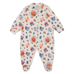 Macacão Manga Longa Estampado com Ziper Suedine Feminino –  Picnic