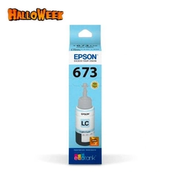 Refil De Tinta Epson Ciano Claro 70ml - T673520-al