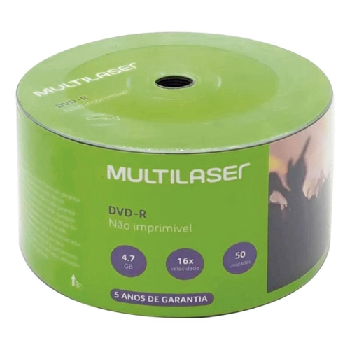 Dvd-r 4.7gb 16x Pino Com 50 Shrink Dv061