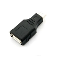 Adaptador V8 Macho P/ Usb Femea (pack C/ 10 Un.) Mod. Le-04 Preto