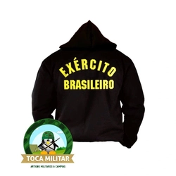 Blusa Moletom Exército Brasileiro (Escrito)