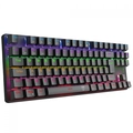 Teclado Mecanico Gamer T-Dagger Bora Rainbow Preto Switch Marrom - T-TGK313-BR