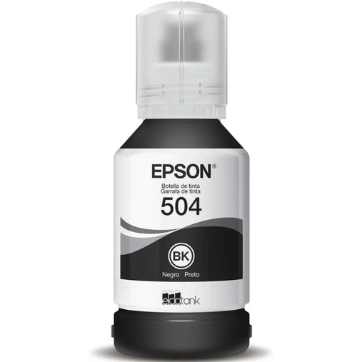 Refil Epson T504122-AL, Preto