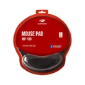 Mousepad C3TECH Com Apoio de Punho Preto - MP-100