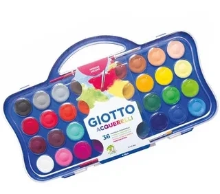 Aquarela 36 cores Giotto