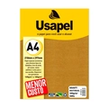 Papel A4 Kraft Natural 180g/m² 210mmX297mm Cx 50 Unidades Usapel