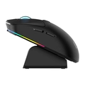 Mouse Warrior Magnus 10000dpi Tri Mode Com Base Carregadora – Preto – Mo421