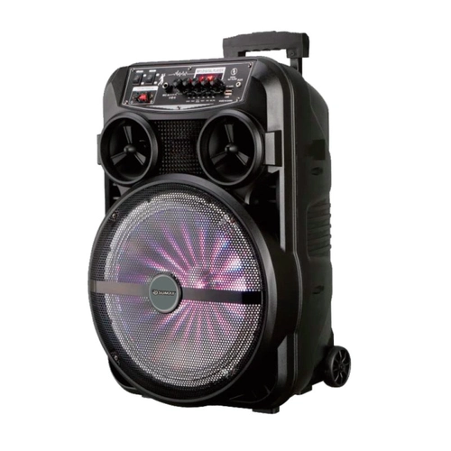 Caixa de Som Amplificada Mutant Af 12 450w C/ Microfone E Controle Bluetooth / Fm / Usb / Sd Sumay