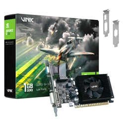 Placa de Video NVIDIA GEFORCE G210 1GB DDR3 64 BIT VINIK  GPUVK2101GBLP0K3