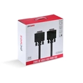 Cabo de Vídeo Vga 3+6 15 Pinos Macho para Vga 3+6 15 Pinos Macho 28awg Puro Cobre 40 Metros - Pvm36-40