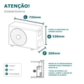 Ar-Condicionado Split HW Inverter Philco 12.000 BTUs Frio 220V
