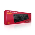Teclado USB Multimídia Preto C3TECH - KB-M40BK