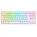 Teclado Mecanico Gamer Redragon Kumara Pro RGB Branco Switch Preto - K552RGB-BRS-W PT-Black