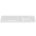 Teclado Usb Multimidia Dynamic Circle Abnt2 Teclas Redondas Cabo Usb 1.8m Branco - Dc110b