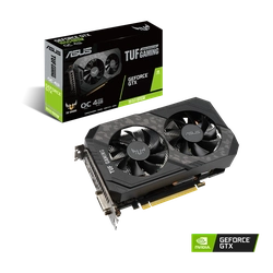 Placa de Vídeo Asus TUF Gaming GeForce GTX 1650 Super OC, 4GB, GDDR6 - TUF-GTX1650S-O4G-GAMING