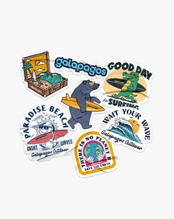 Pack de Adesivos Soul Surf - (Galapagos)