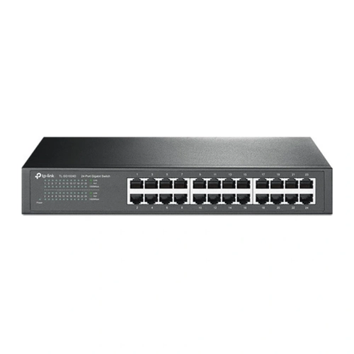 Switch 24 Portas Tp-link Tl-sg1024d Gigabit 10/100/1000 Mbps
