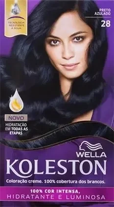 Tintura Koleston Coloração Permanente - 28 Preto Azulado - WELLA