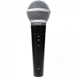 Microfone de Mão Dinâmico Leson Preto - Ls50