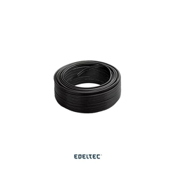 Cabo Edeltec Solar Pv 1.8kvcc 6mm Preto Nbr 16612 - Bobina 250mts