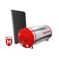 Kit Aquecimento Solar - 400 Litros - Alta Pressão p/ Água Agressiva - Reservatório INOX 316L  - HELIOTEK