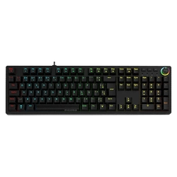 Teclado Mecânico Pcyes Zecky Black Vulcan - Switch Red - Ptzkbvrd