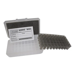 Caixa Porta Munição 50 Cartuchos (.38SPL/ .357Mag - 22LR Com Adaptador)