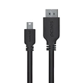 Cabo Mini Displayport Macho para Displayport Macho V.1.2 28awg Puro Cobre 2 Metros - Pmddpm-2