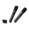 Kit 2x Microfone Sem Fio JBL, PartyBox Wireless Mic, Preto, JBLPBWIRELESSMIC