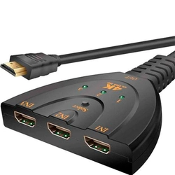Switch F3 Hdmi 4k/2k 3 Entradas e 1 Saída Jc-hs-hm 813