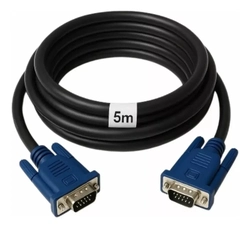 CABO VGA MACHO X MACHO BLINDADO HITTO 5 METROS