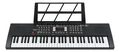 Teclado Musical Iniciante Piano Eletrônico 61 Teclas Cor Preto