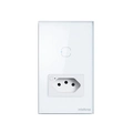 Tomada Simples 10a Smart Wi-fi Ets 2001 Branco 4850066