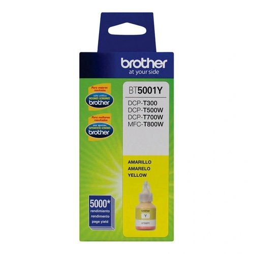 Refil De Tinta Brother Amarelo 5k - Bt5001ysd