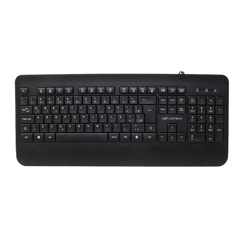 Teclado Multimídia USB Preto C3TECH - KB-M100BK