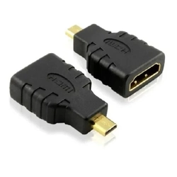 Adaptador Hdmi Fêmea P/ Micro Hdmi Macho - Hh-10