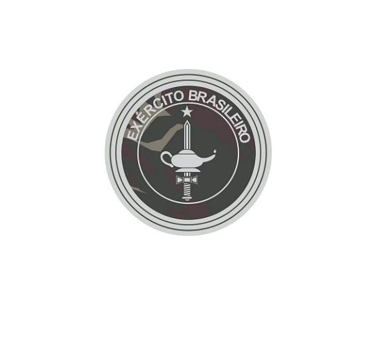 Brevê Avançado de Inteligência Emborrachado (Peito)