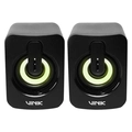Caixa de Som Gamer Vinik Galaxy 6w 2.0 Led Rainbow - Vspkg6wgl